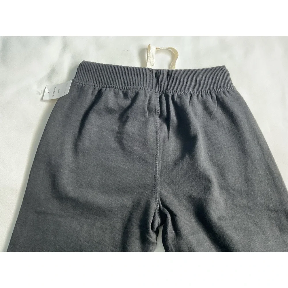 Lee Boys Fleece Joggers Pants Black Size L 10-12